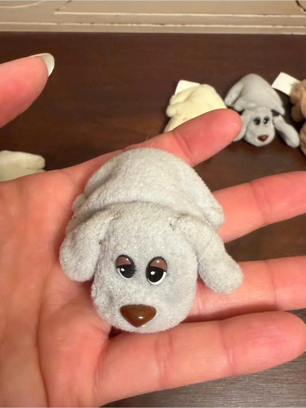 Set of 5 miniature pound puppies from 1995